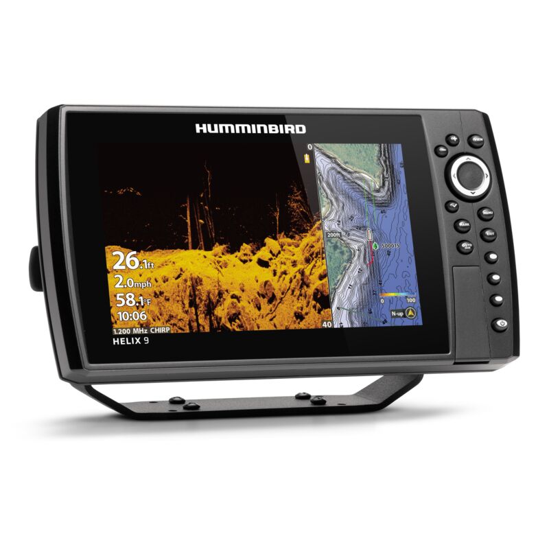 Humminbird HELIX 9 CHIRP Mega Side and Mega Down Plus GPS G4N 